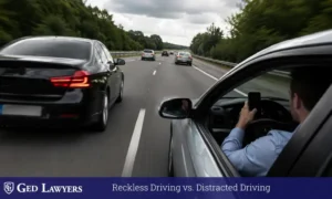 Reckless Driving Versus Distracted Driving