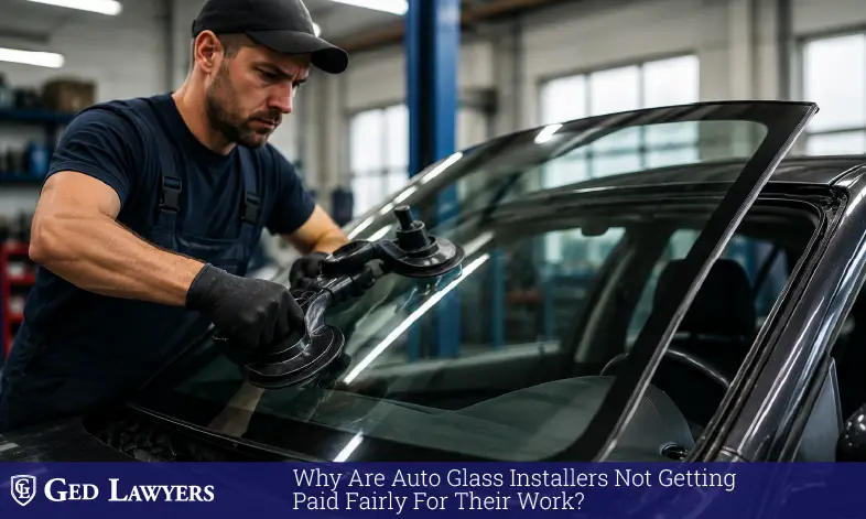Auto glass installer payment disputes