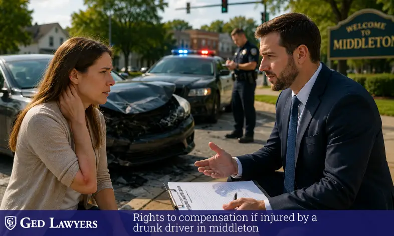 Middleton drunk driving injury compensation