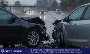 Hydroplaning car accident liability guide